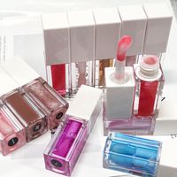 Nouveautés Huile à Lèvres Repulpante Hydratante et Changeante de Couleur, Scintillante et Brillante, Végane, Logo Personnalisé, Marque Privée