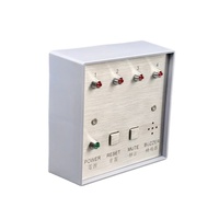 MAM-104 4-Zone Alarm Monitor Control Panel Security System High Quality Addressable Fire Alarm Control Panel Power DC 12V
