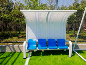 Asientos de Estadio Duraderos y Fáciles de Instalar, de Buena Calidad, <span class=keywords><strong>con</strong></span> Respaldo, Sillas de Estadio para <span class=keywords><strong>Gradas</strong></span>, Precio de Fábrica, Incluye Parasol - Product Image 5