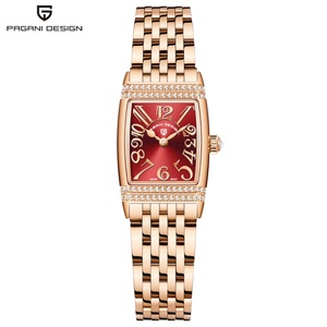 Montres à quartz pour femmes PAGANI DESIGN 1737, ornées, luxueuses, dernières tendances, personnalisables, best-sellers, en promotion, bracelet en acier inoxydable - Product Image 1