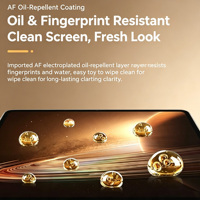 Film de protection pour montre mobile et tablette, double face, revêtement AR 3A, PET optique 2.5D, anti-reflet, anti-traces de doigts, qualité AAA