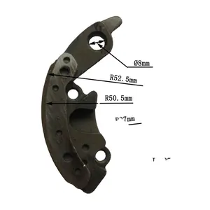 एचएफ बेमा HF-TK-013 निर्माण के लिए मोटरसाइकिल स्पेयर पार्ट्स क्लच सिस्टम जूते तैयार करने की 125