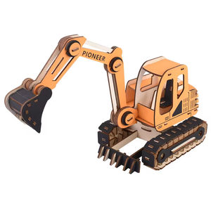 Modèle de puzzle en bois 3D chaud, modèle de construction en bois à assembler soi-même, kit de modèle de construction, jouets, artisanat éducatif pour adolescents et adultes - Product Image 2