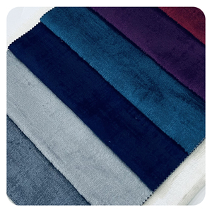 Băng nhung cao cấp Polyester Vải cho sofa có nguồn gốc từ đáng tin cậy dệt vải Nhà cung cấp và chuyên gia vải dệt kim nhà sản xuất - Product Image 1