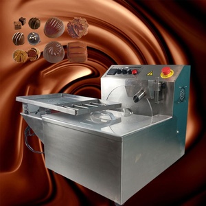 Máy Làm Sô Cô La Nhà Máy Trung Quốc Chất Lượng Cao Nhỏ 8KG Máy Ủ Sô Cô La Nóng Chảy Với Bàn Rung - Product Image 5