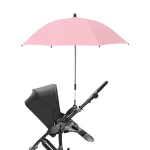 Parapluie de protection solaire pour poussette en vinyle anti-UV avec LOGO imprimable Parasol pour poussette pour bébé - Product Image 1