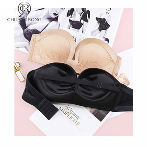 estilo mujer Sexy sin <span class=keywords><strong>tirantes</strong></span> <span class=keywords><strong>sujetador</strong></span> Invisible alambre libre sin costura ropa interior Bralette sin respaldo <span class=keywords><strong>Sujetador</strong></span> Push - Product Image 4