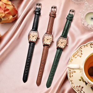 Women's <strong>Retro</strong> Brown Quartz Wristwatch Vintage Leather Bracelet Alloy Sport Business Styles Quality Ladies' Fashion <strong>Clock</strong> (WA047) - Product Image 5