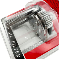 Llave para filtro de aceite, llave de 3 mandíbulas bidireccional, cromada, ajustable, 65-110mm, herramienta universal para extracción de filtro de coche, para mantenimiento de automóviles