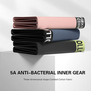 Imballaggio all'ingrosso <span class=keywords><strong>mutande</strong></span> bianche da <span class=keywords><strong>uomo</strong></span> in cotone lavabile boxer per Hommes Custom boxer - Product Image 2