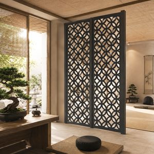 Diviseurs <span class=keywords><strong>de</strong></span> pièce WPC modernes pour intérieur, décoratifs, résistants à l'eau, faciles d'entretien pour <span class=keywords><strong>la</strong></span> maison et le bureau - Product Image 2