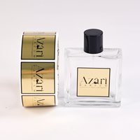 Étiquettes de parfum personnalisées en feuille d'or, autocollantes, imperméables, de luxe, pour flacons de parfum, pour la marque