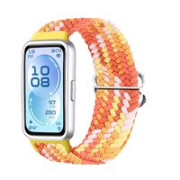 Bracelet de montre Kingmega, bracelet tissé réglable de remplacement, 16 mm avec boucle, bracelet de remplacement pour Huawei Band 11 Pro & 11