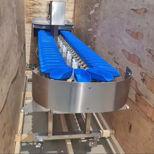 Automatic Small Fish & <b>Fruit</b> Weight Sorter <b>Machine</b> with PLC 304 Stainless Steel for <b>Vegetables</b> and <b>Fruit</b> <b>Processing</b> - Product Image 1