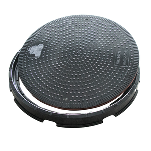 부식 방지 복합 하수구 맨홀 커버 고강도 원형 SMC 맨홀 커버 - Product Image 2