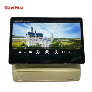 NaviHua 11.6" 14" Android Car Headrest Monitor Car DVD Player Rear Seat Entertainment System for Toyota Land Cruiser LC300 2021