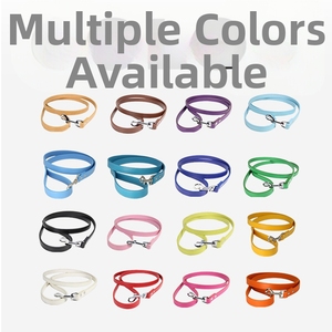 Wholesale Soft PU Leather Dog &amp; <strong>Cat</strong> <strong>Leash</strong> with Rivet Decoration Durable for Small/Medium/Large Dogs - Product Image 4