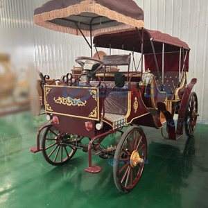 Customized ZHENDA Sightseeing Outdoor Tourist European Electric Royal Carriage for Weddings Horse Drawn Carriage From Henan - Product Image 6