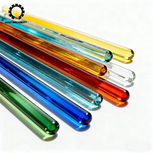 Tige en verre borosilicaté trempé Tige en verre optique solide colorée pour le soufflage du verre en gros personnalisé - Product Image 2