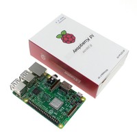 Carte de développement Raspberry Pi 3B+ avec interface USB/Type-C et système d'exploitation Linux