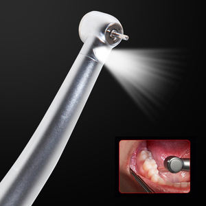 Turbine dentaire haute vitesse, pièce à main, générateur électronique LED, bouton poussoir <span class=keywords><strong>Triple</strong></span> 2 trous - Product Image 5