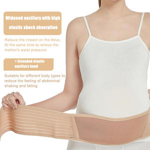 Personalizable Aliviar el dolor de cintura en mujeres embarazadas Cinturón de soporte lumbar Nylon Mujer Cinturón de maternidad para chequeo <span class=keywords><strong>prenatal</strong></span> - Product Image 4