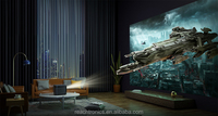 2022 Neuester Dangbei Mars Pro 4K Laser projektor 3200 ANSI 3D Show Projektor Beamer Dangbei globale Version Heimkino
