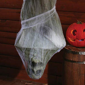 Accesorios de decoración de terror de Halloween 1,8 metros boca abajo momia casa embrujada habitación secreta <span class=keywords><strong>escape</strong></span> sonido luz colgante fantasma - Product Image 2