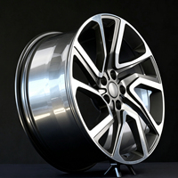 Rines Monobloque de Aleación Forjada, Diseño de Doble Radiación con Acabado Gris Mecanizado, para BMW X5 G05, 18-24 Pulgadas, PCD 5x112