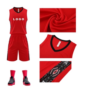 Penjualan laris jersey basket Amerika Serikat uniseks desain Novel pakaian sepak bola dengan seragam kain antiselip cepat kering - Product Image 6