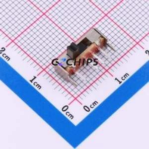 SK13D07VG3 Slide Switch Through hole-6P,12.8x4.5mm Switch Single Pole Double Throw Rectangle Pin Header PC Pin 12.8mm - Product Image 1