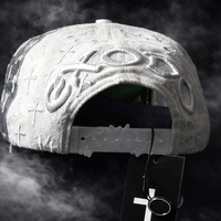 Casquettes de baseball 1414 personnalisées en daim de haute qualité avec logo brodé 3D et épingles métalliques croisées, livraison rapide, faible MOQ