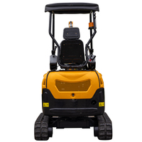 Mini excavateur HT20 PRO petit engin de terrassement mini escavateur Offre Spéciale UE 1.6Ton 2Ton
