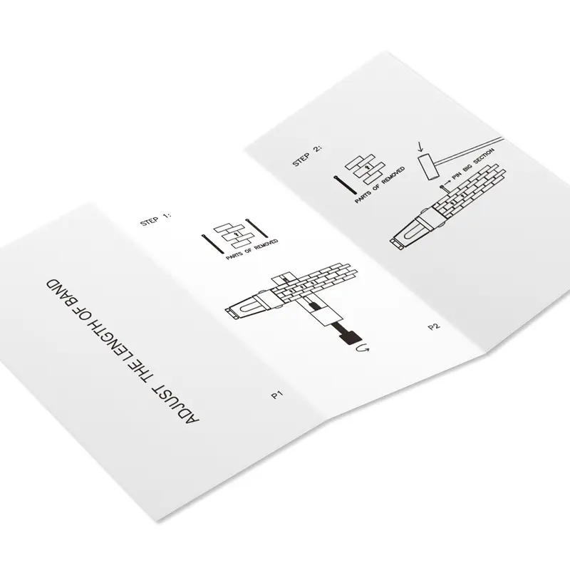 Atacado brochure três dobras personalizado-feito sob encomenda a4 voador impressão flyers