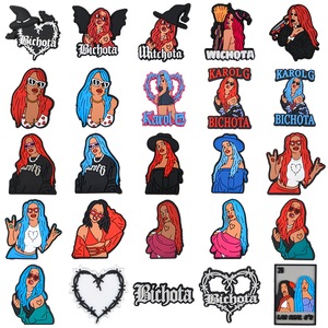 2025 UNN New <span class=keywords><strong>Manana</strong></span> Sera Bonito Clog Charm Día de los muertos <span class=keywords><strong>Dia</strong></span> De Los Muertos Clog Shoes Charms para pulsera de pulsera Decoración - Product Image 1