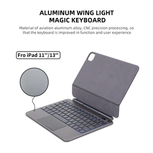 Ốp lưng từ tính cho <span class=keywords><strong>iPad</strong></span> thế hệ thứ 10, Air 11 inch, A16 M3 Pro 11, M4 Pro 12.9, 13 inch, hợp kim nhôm, kèm bàn phím Magic - Product Image 3