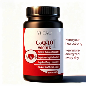 OEM ผลิตภัณฑ์ฉลากส่วนตัว คุณภาพสูง แคปซูล CoQ10 บำรุงสุขภาพหัวใจและหลอดเลือด เสริมพลังงานเซลล์ ขายส่งอาหารเสริม - Product Image 2