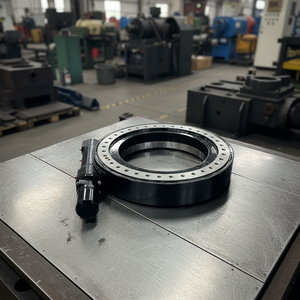 Reductor de Giro de Eje Único SE25 <span class=keywords><strong>con</strong></span> Engranaje de Gusano, Carcasa Grande Cerrada para Seguidor <span class=keywords><strong>Solar</strong></span> - Product Image 1