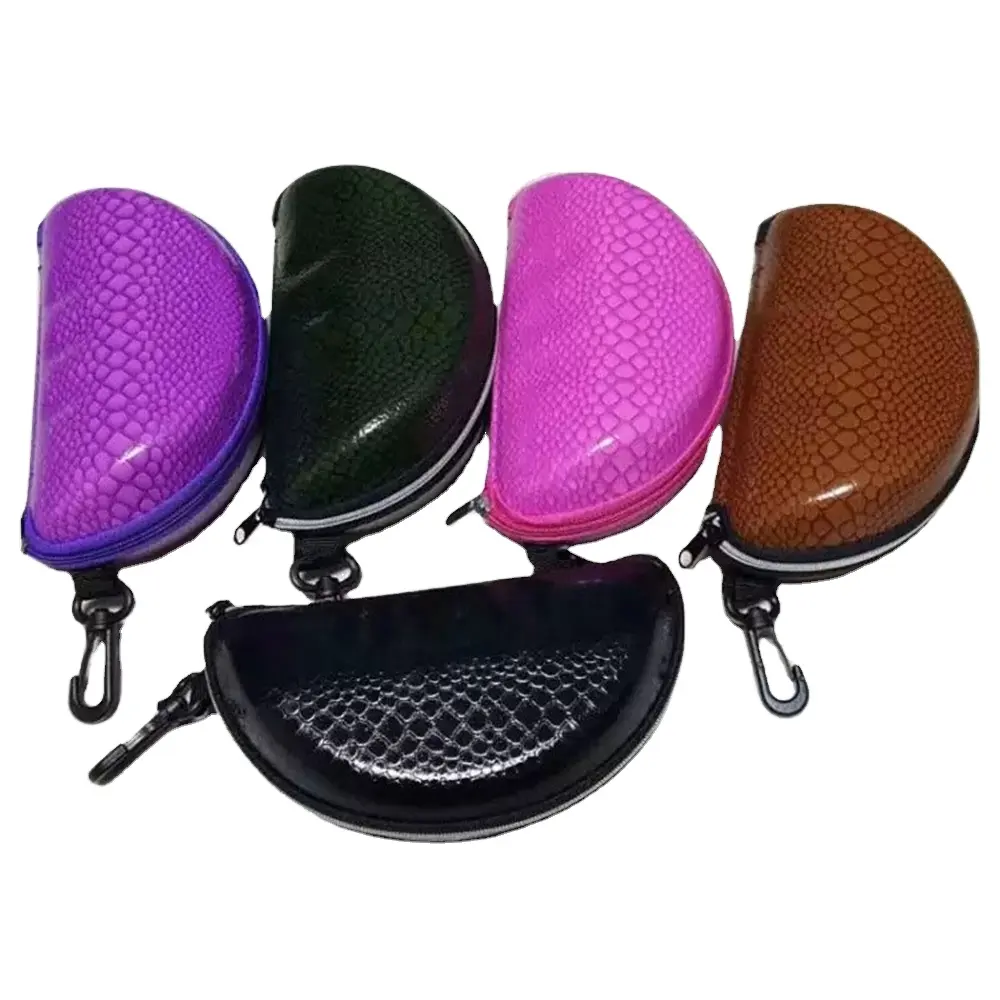 Змеиная кожа EVA очки чехлы для очков n сумки Многоцветный опциональный футляр для солнцезащитных очков