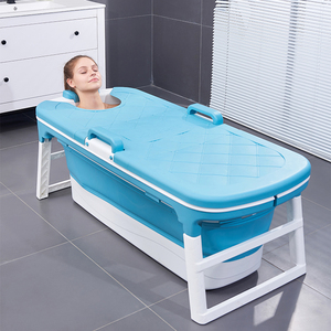 Thiết Kế Mới Giá Rẻ Nhựa Xách Tay Có Thể Gập Lại Bồn Tắm Di Động - Product Image 1