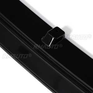 3 pièces de garnitures de lèvre de pare-chocs avant noires brillantes, type aileron, compatibles avec MAZDA 3 Axela 2014 2018 - Product Image 3