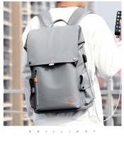Nouveau Sac à Dos Unisexe Élégant pour Ordinateur Portable, Grande Capacité, Idéal pour Étudiants du Collège, Lycée et Université, avec Fermeture Éclair
