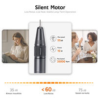 Ponceuse à Ongles Portable Professionnelle 35000 tr/min en Aluminium pour Élimination Rapide du Gel Dur Rechargeable Qualité Or Nouveautés