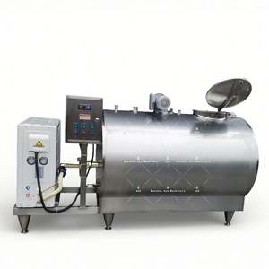 Machines de traitement laitier Ace 220V 60HZ 1000L, réservoir de refroidissement du lait R404A, réservoir de refroidissement du lait - Product Image 6