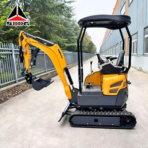 Factory direct sales 7.6kw <strong>digger</strong> machine mini <strong>digger</strong> excavator 1600kg excavator with hydraulic hammer garden <strong>diggers</strong> - Product Image 3