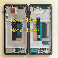 Écrans LCD de téléphone portable AMOLED d'origine pour Redmi Note 14 Pro 5G/poco X7, écran tactile avec cadre