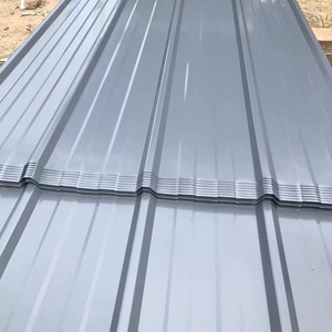 Paneles de techo metálicos ASTM, láminas de acero corrugado de 0,2mm, láminas de acero galvanizadas prepintadas Prime para techos impermeables de panel R - Product Image 3