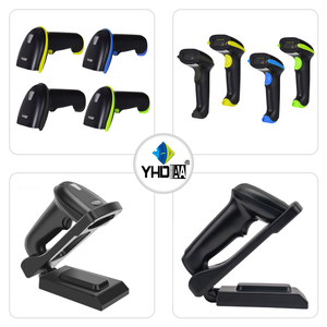 <span class=keywords><strong>Scanner</strong></span> di codici a barre <span class=keywords><strong>Wireless</strong></span> con culla 1D lettore di codici a barre Cordless 100m distanza di trasmissione codice di lettura Laser con Base regolabile - Product Image 6