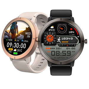 DM76 GPS deporte 5ATM impermeable Android reloj inteligente Unisex redondo al aire libre brújula para llamar - Product Image 1