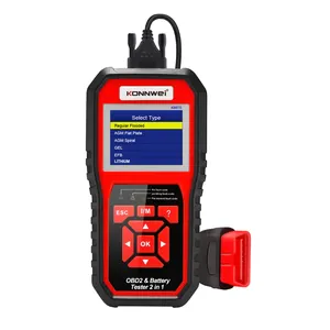 Herramienta de escaneo de diagnóstico de coche, escáner de vehículo, diagnóstico OBD2, escáner automático KW870, máquina de diagnóstico de coche para todos los coches